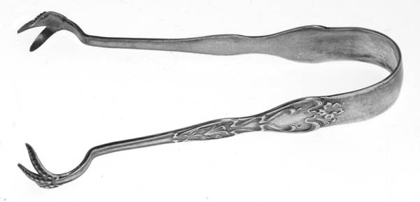 Azalia (Sterling) Bon Bon Tongs