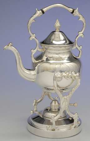 BIM14 (Silverplate, Hollowware) Kettle, Stand & Burner