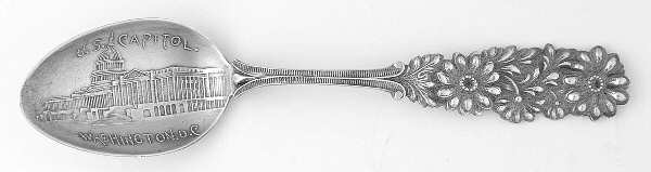 BHZ3 (Sterling) Souvenir Spoon (Demitasse) by Codding Bro&Heilborn