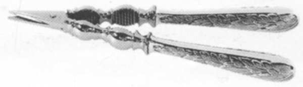 Vivaldi (Sterling, 2008) Grape Shears/Nutcracker with Stainless Grip
