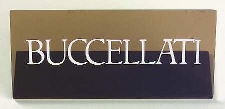 Advertising Signs by Buccellati