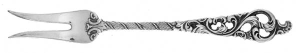 Dobbel Rokokko  Snail Fork