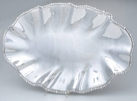 Organic Pearl (Hollowware) 22" Oval Tray