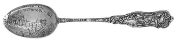 States &amp; Cities Souvenir Spoons (Sterling) by Codding Bro&amp;Heilborn