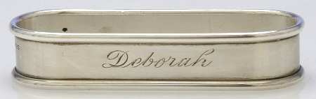 4063 (Sterling, Hollowware) Napkin Ring