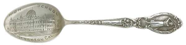 States &amp; Cities Souvenir Spoons(Sterling) by Baker Manchester