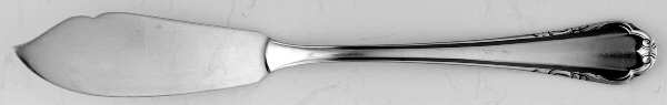 BSF28 (Silverplate) Flat Handle Master Butter Knife