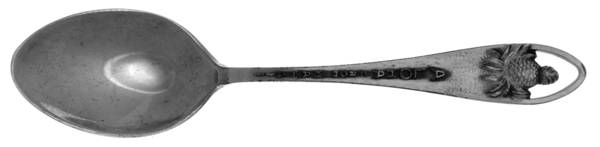 States & Cities Souvenir Spoons(Sterling) Hawaii Demitasee Spoon