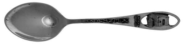 States & Cities Souvenir Spoons(Sterling) Kentucky Demitasse Spoon