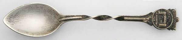 States & Cities Souvenir Spoons(Sterling) Florida Demitasse Spoon