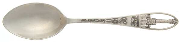 States & Cities Souvenir Spoons(Sterling) Illinois Demitasse Spoon
