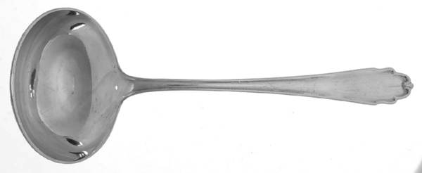 Liselotte  Solid Gravy Ladle by Bruckmann & Sohne