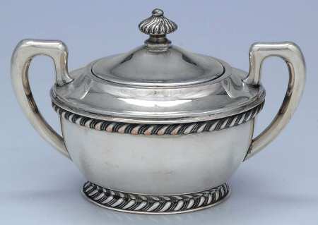 8312 (Silverplate, Hollowware) Sugar Bowl & Lid