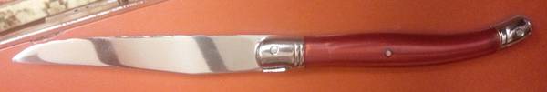 Laguiole (Red Handle, Stainless) by Barenthal