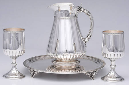 BGBBGB12 (Hollowware) (4 Piece) Water Serving Set by Bigelow Bros. & Kennard