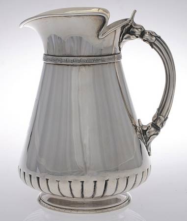 BGBBGB12 (Hollowware) Sterling Water Pitcher