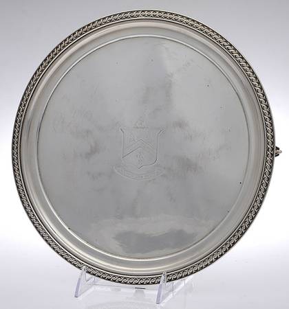 BGBBGB12 (Hollowware) 12" 4 Toed Round Tray