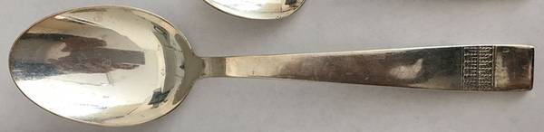 B5G1 (Silverplate) Place/Oval Soup Spoon by Broggi