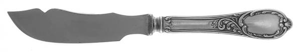 BGU1 (Silverplate) Hollow Handle Master Butter Knife by Bestekfabrik Gurtler