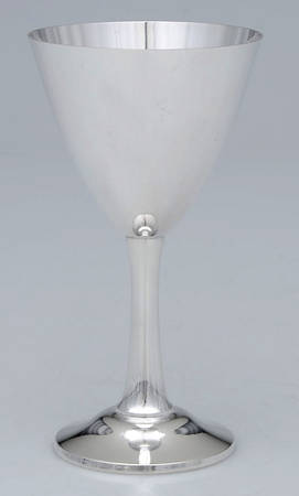 70 (Sterling, Hollowware) Sterling Wine Goblet