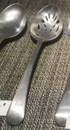 Old English Regency (Stainless) Pierced Tablespoon (Serving Spoon)