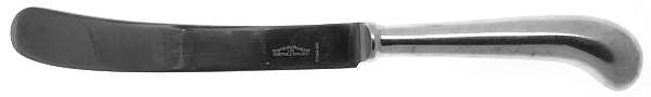 Queen Anne (Stainless, Glossy) Old French Pistol Hollow Knife