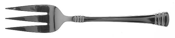Codie (Stainless, Glossy) Medium Solid Cold Meat Serving Fork