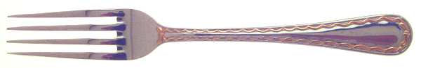 Dior Ribbon Gold (Stainless, Gold Accent) Fork