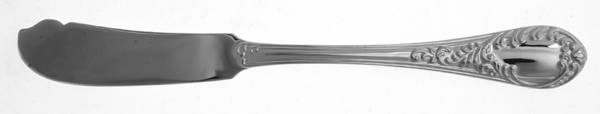 Montaigne (Stainless, 1991) Flat Handle Master Butter Knife
