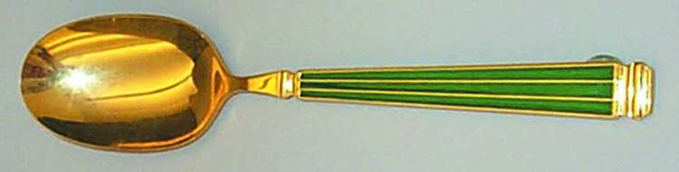 Regence-Malachite (Gold Electroplate) Teaspoon