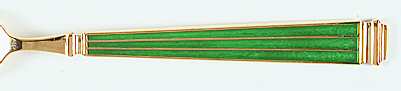 Regence-Malachite (Gold Electroplate) by Christian Dior