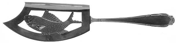 Princess Beatrix (Stainless) Large Solid Fish Server