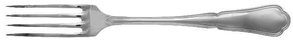 Contours (Silverplate) Individual Salad Fork