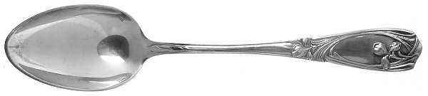 Orchidee (Silverplate) Place/Oval Soup Spoon