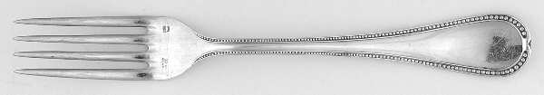 Perles (Silverplate) Fork