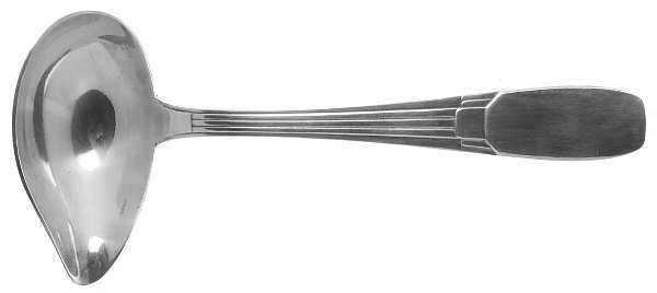 Raspail (Silverplate) Solid Gravy Ladle