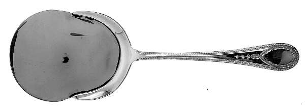 Hester Bateman (Sterling) Tomato Server, Solid Piece