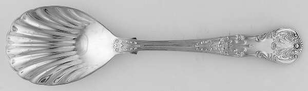 Queens (Sterling) Sugar Shell Spoon