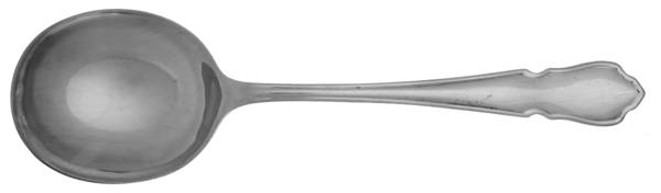 Dubarry (Silverplate) Round Bowl Soup Spoon (Gumbo) by Cooper Ludlam