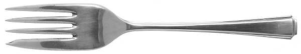Harley (Silverplate) Individual Salad Fork by Cooper Ludlam