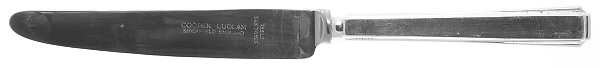 Harley (Silverplate) Dessert Knife with Stainless Blade by Cooper Ludlam