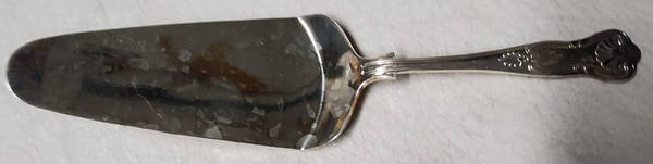Kings (Silverplate) Solid Pie Server