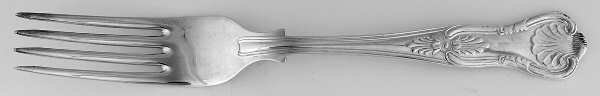 Kings (Silverplate) Fork