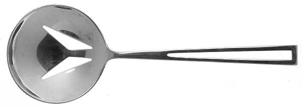 Avanti (Sterling) Solid Bon Bon Spoon with Pierced Bowl by Celsa