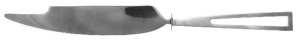 Avanti (Sterling) Large Carving/Roast Knife StnlBl w/Sterling Guard by Celsa