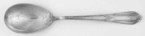 Crusader (Sterling, 1937-1938, No Monograms) Sugar Spoon by Concord
