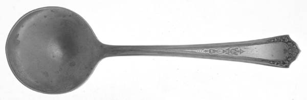 Three (Silverplate) Round Bowl Soup Spoon (Bouillon) by Continental Silverplate