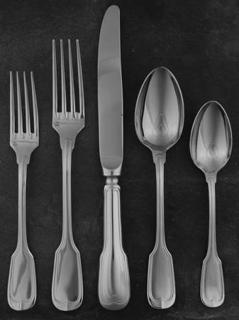 Bourbon (Stainless) 5 Piece Place Setting