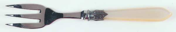 Galaxy-Pearl (Stainless) Individual Hollow Fish Fork, Stainless Tines