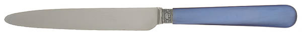 Nina-Blue (Stainless Hollow Handle Master Butter Knife by Jean Couzon